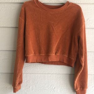 Orange sweater